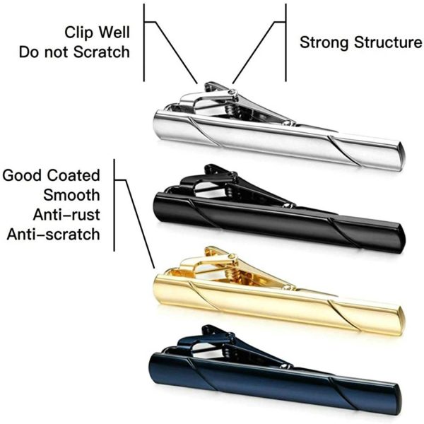 Durable Business Wedding Brass Tie Clip - Image 5