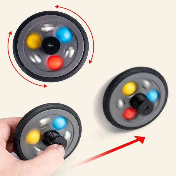 Educational Fidget Spinner Bouncing Tire Stress Relief Toy - Image 8