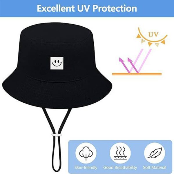 Adjustable Baby Sun Hat – Breathable Wide Brim Design - Image 7