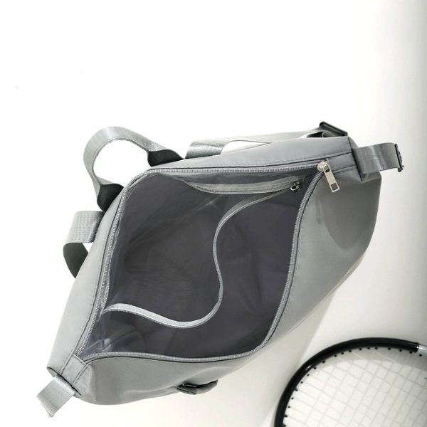 Compact Waterproof Polyester Gym Backpack Shoe Compartment - Image 6