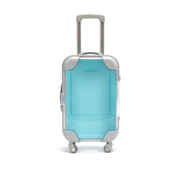Mini Safe Plastic Travel Suitcase Toy Storage Box - Image 4