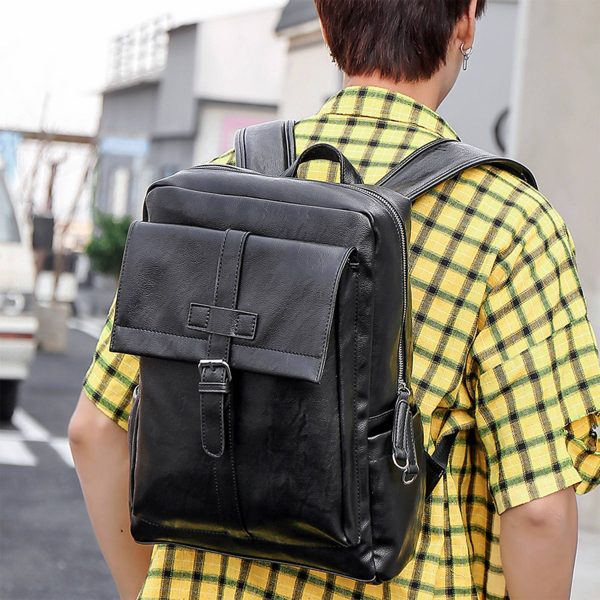 PU Waterproof Business Laptop Bag - Image 3