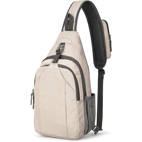 RFID Blocking Sling Backpack Crossbody Chest Bag for Hiking - Image 4