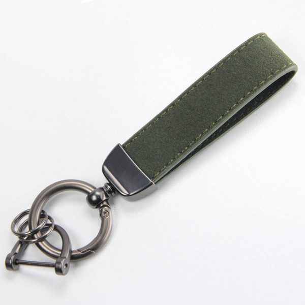 Universal Rotatable Leather Keychain - Image 6