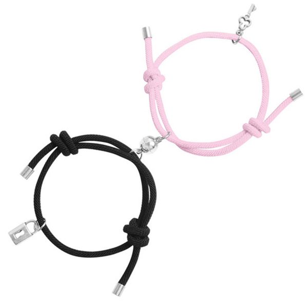 Alloy key lock magnetic bracelet - Image 4