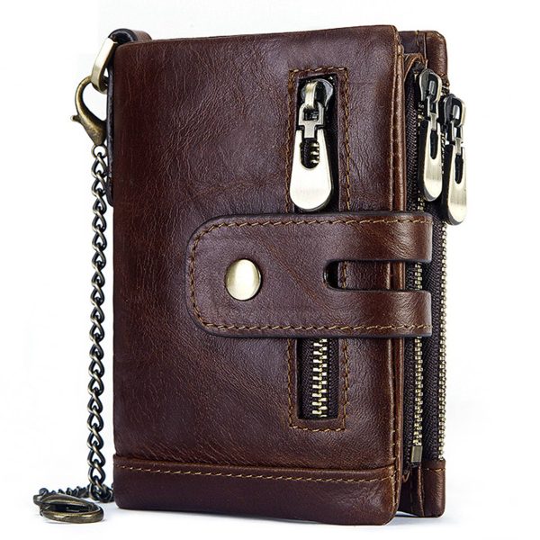 Genuine Leather RFID Card Holders for men