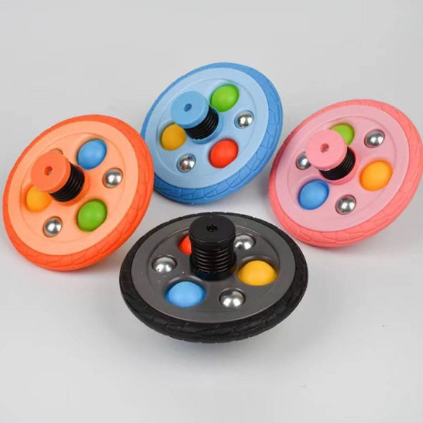 Educational Fidget Spinner Bouncing Tire Stress Relief Toy - Image 6