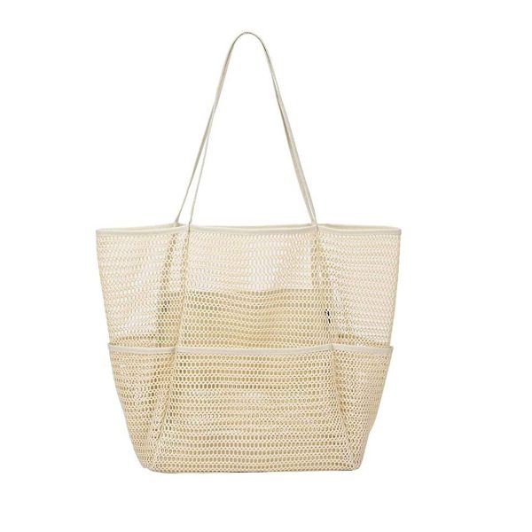 Nylon Foldable Swim Large Beach Tote Bag - Image 5