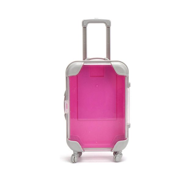 Mini Safe Plastic Travel Suitcase Toy Storage Box