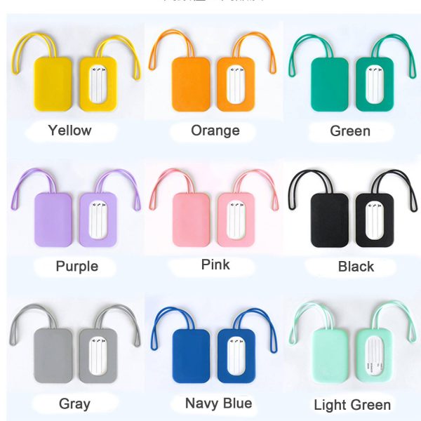 Custom Silicone Luggage Tag - Image 5