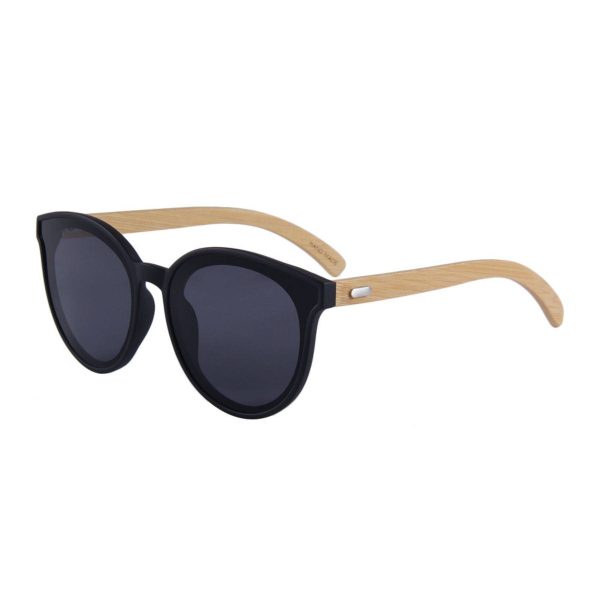 Unisex Bamboo leg sunglasses - Image 4