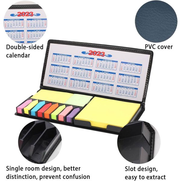 PU Leather Sticky Note Set