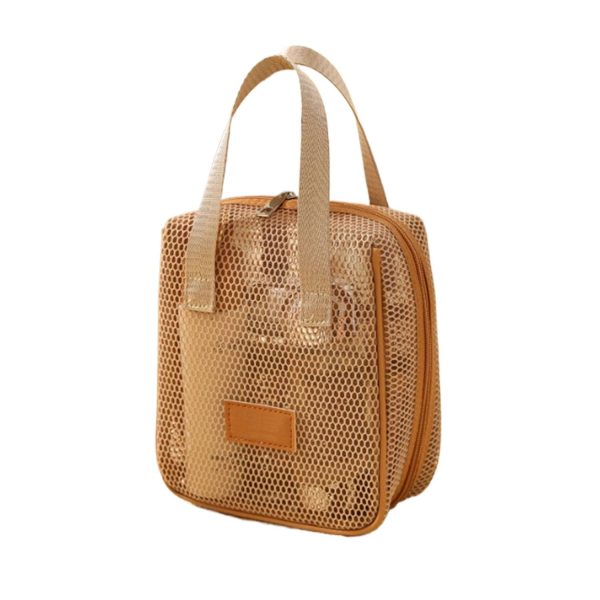 Lightweight Portable Breathable Mesh Cosmetic Bag