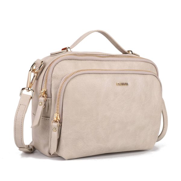 Pu Small Open pocket Crossbody Bag Women