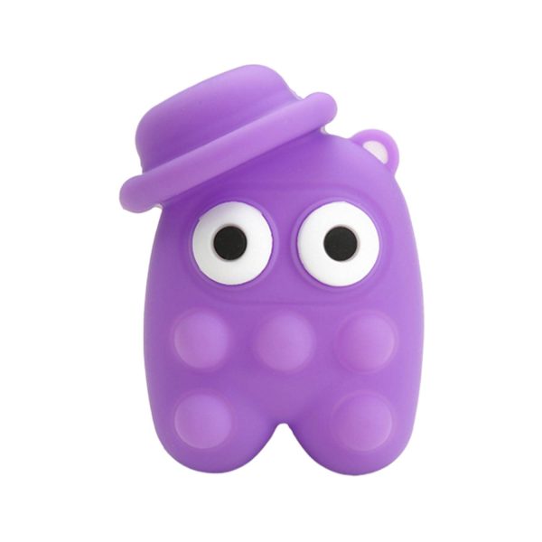 Glowing Silicone Big Eyes Astronaut Fidget Toy