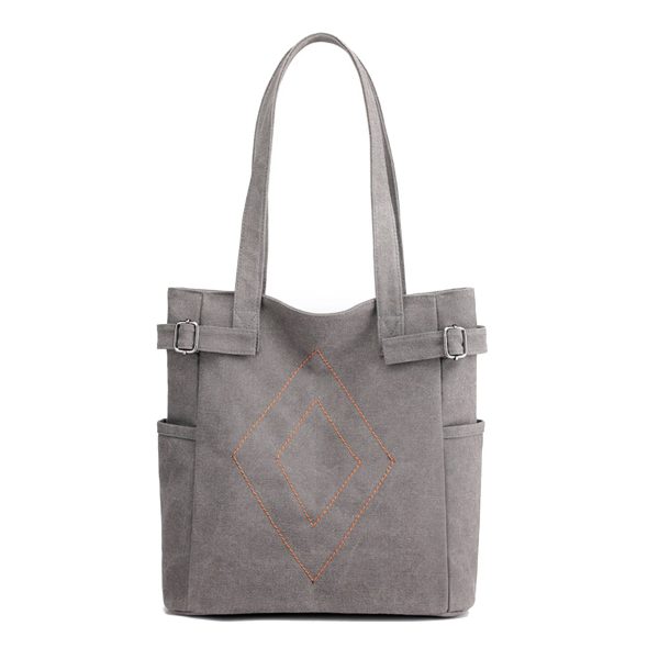 Large Capacity Canvas Shoulder Tote Bag for women - Image 2