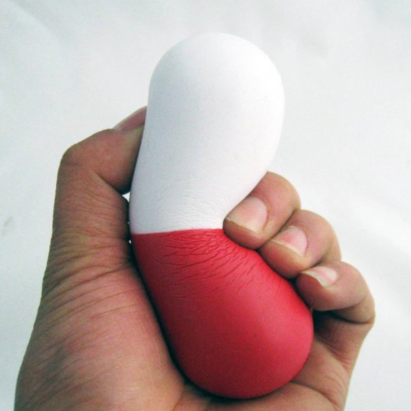Imprinted Capsule Shape Stress Reliever - Image 4