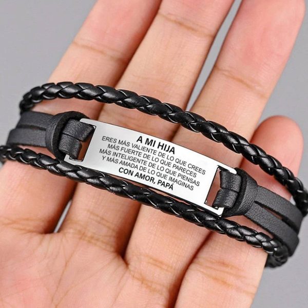 Genuine Leather Bracelets for Men Women - Image 5