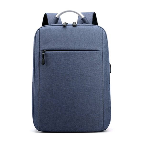 Oxford Backpack Laptop Bag for Travel With Charging Port - Image 3
