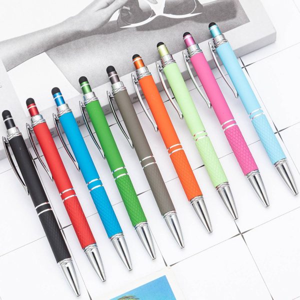 Retractable Metal Ballpoint Pen -Soft Touch & Smooth Writing - Image 8