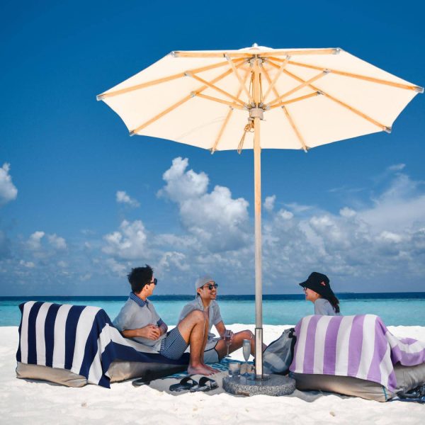 Lightweight Quick-Dry Colorful Striped Beach Towel - Image 13