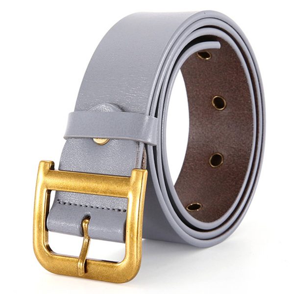 PU Leather Wear it with a dress belt - Image 5