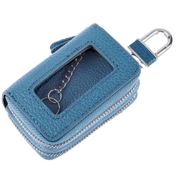 Durable car key bag w/ double zippers - Image 5
