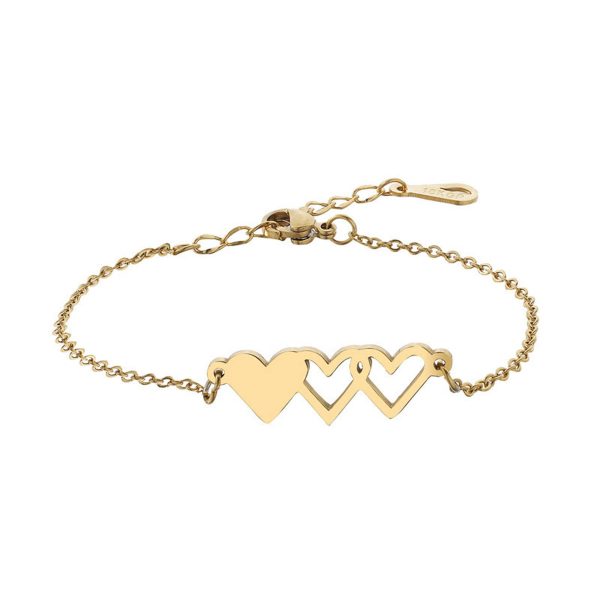 Retro Titanium Steel Love Bracelet