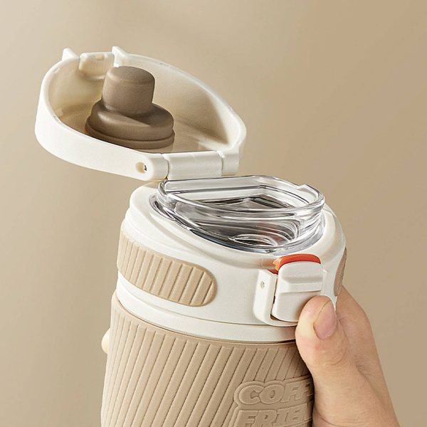 16oz Insulated Stainless Steel Bottle Leakproof Lid - Image 5