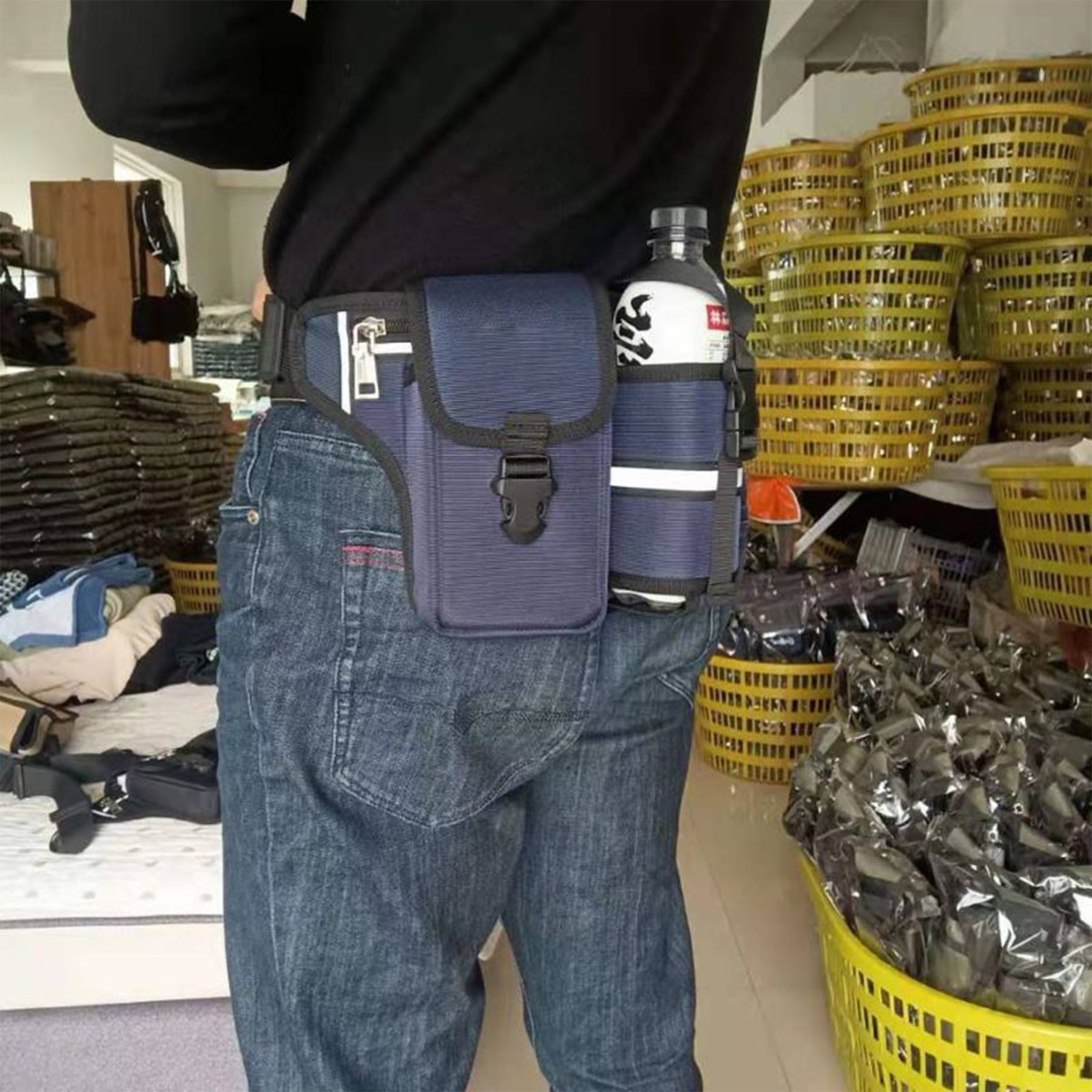 Oxford Outdoor Sports Waist Bottle Bag Fanny Pack - Image 5