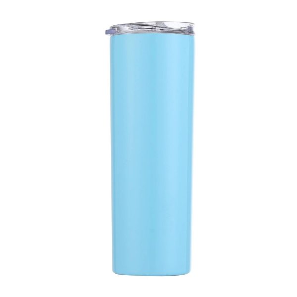 20oz Stainless Steel Insulated Tumbler w/ Lid - Image 9