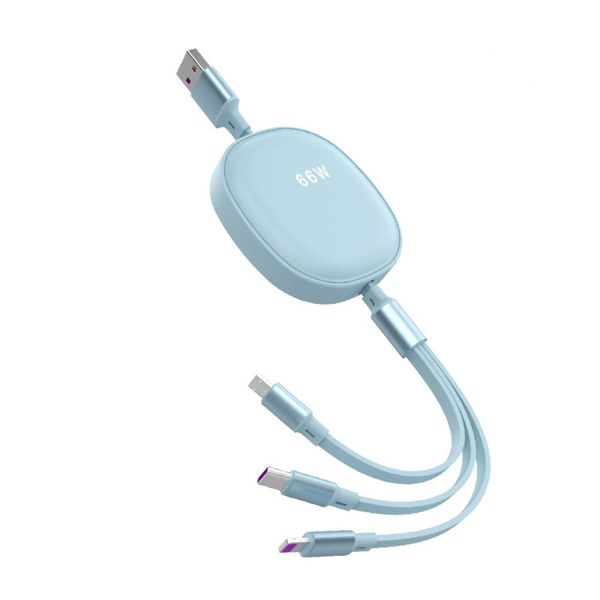 3 in 1 Multifunction Portable USB Lightning Charging Cable - Image 3
