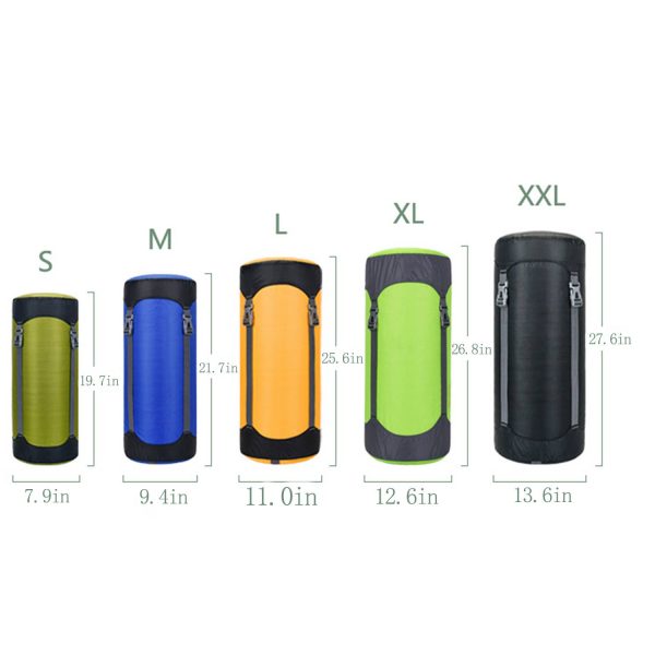 Water-Resistant Compression Stuff SackSleeping Storage Bag - Image 5