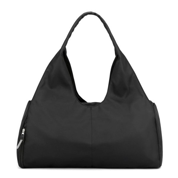Nylon sports totes bags with shoes compartment for women - Image 4