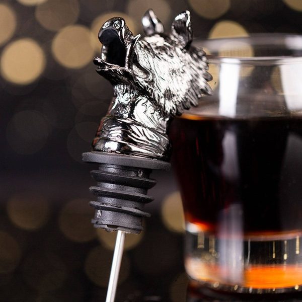 Alloy European style pig head wine dispenser - Image 7