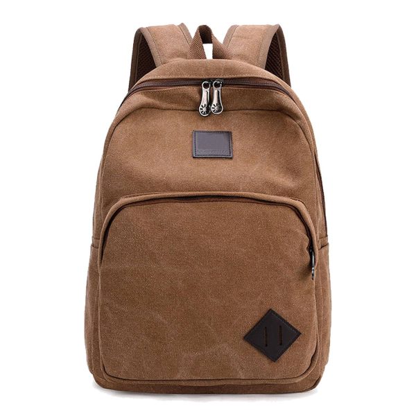 Wear-resistant Canvas Travel Backpack - Image 4