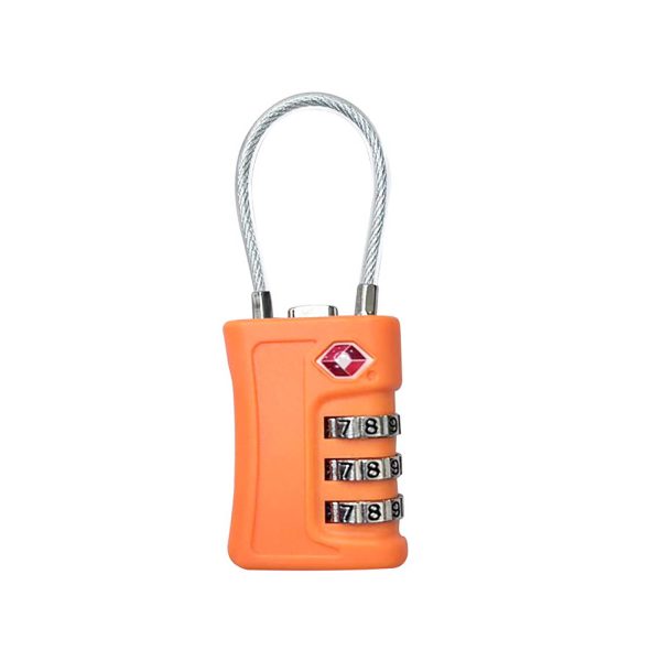 Tsa-Certified Steel Cable Combination Lock - Image 10