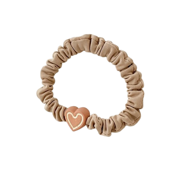 Women'S High Elastic Durable Heart Hair Tie - Image 3