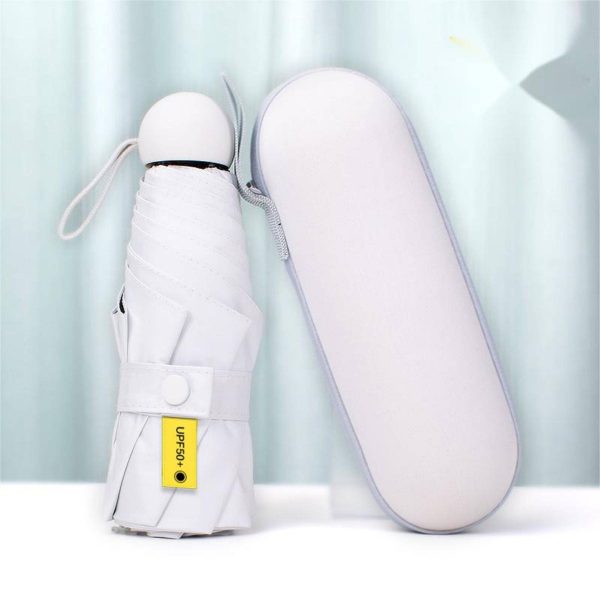 Portable Folding Sun Umbrella With Bag - Image 4