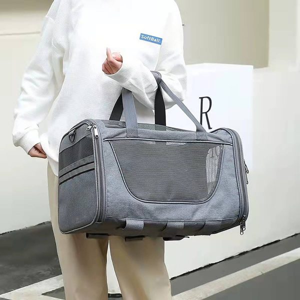 Oxford Pet Trolley Case Mesh Bag - Image 5