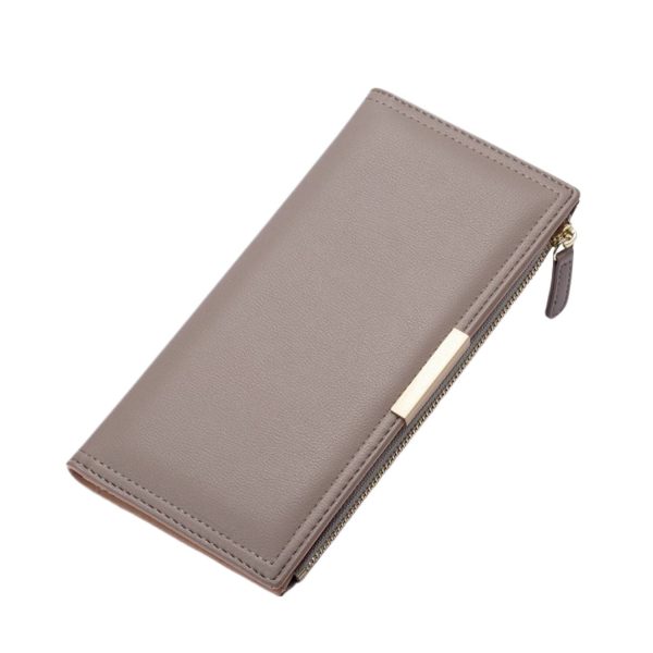 Women RFID Blocking PU Leather Wallet Multiple card slots - Image 5