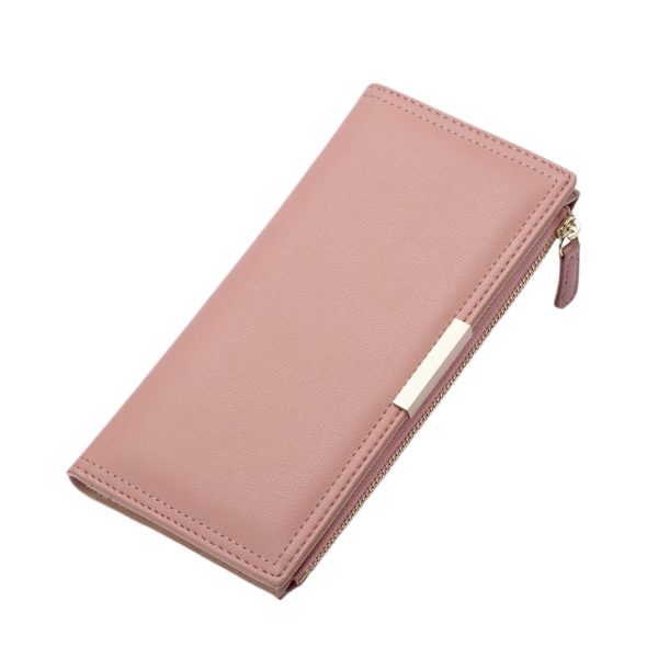 Women RFID Blocking PU Leather Wallet Multiple card slots - Image 3