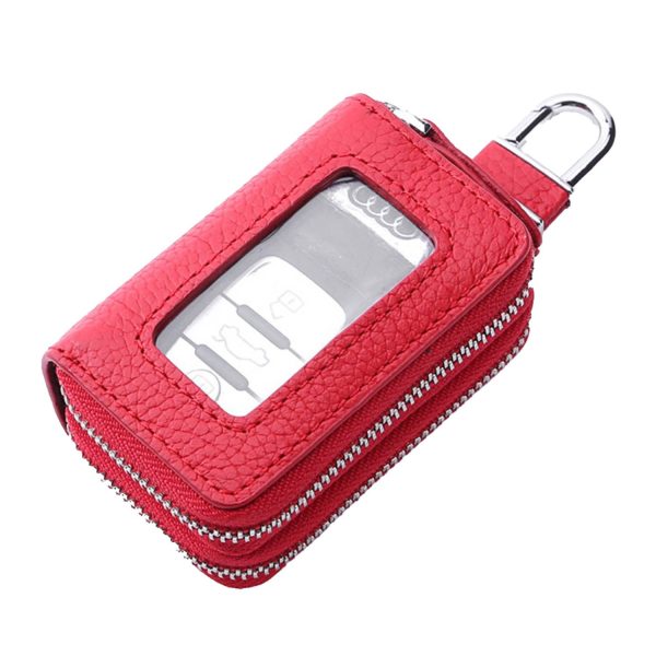 Durable car key bag w/ double zippers - Image 6