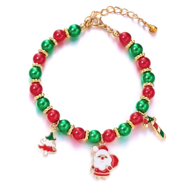 ALLoy Santa Claus adjustable bracelet