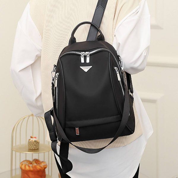 Oxford Cloth Women Fashion Travel Bag Backpack - Image 3