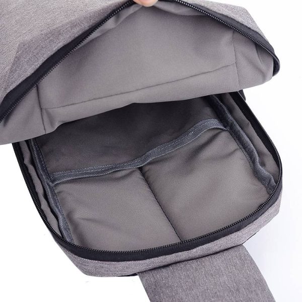 Men and women leisure simple casual chest bag backpack - Image 5