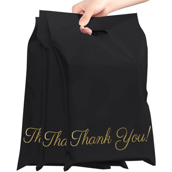 Reusable Plastic Shopping Bag w/ Die Cut Handle - Image 2