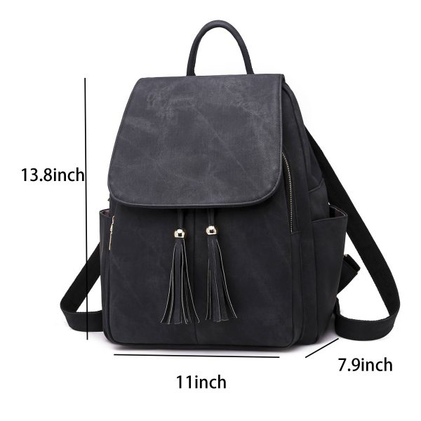 PU Leather Fashion Backpack For Women - Image 7