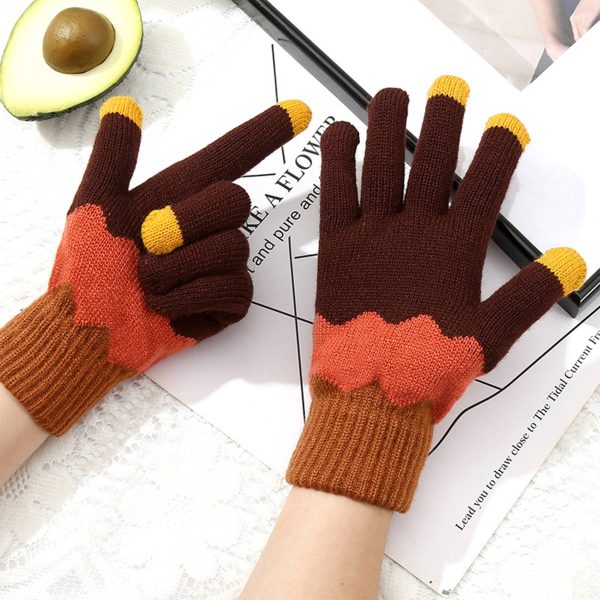 Winter Warm Knitted Touchscreen Gloves