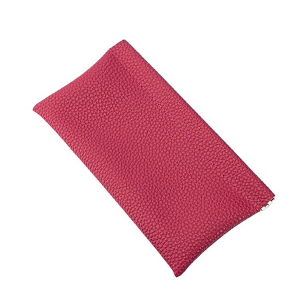 Large-Capacity Pu Leather Clutch Coin Purse